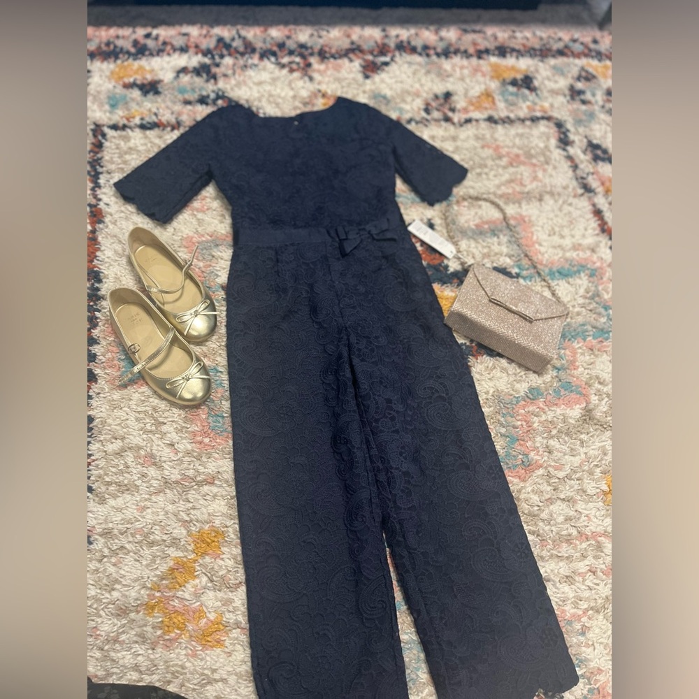 Janie and Jack Holiday Jumpsuit Outfit 7